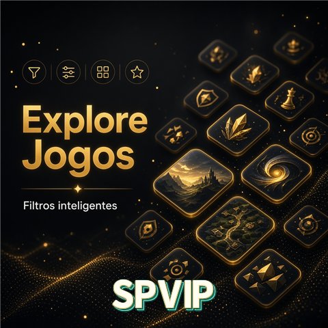 Explore jogos com filtros