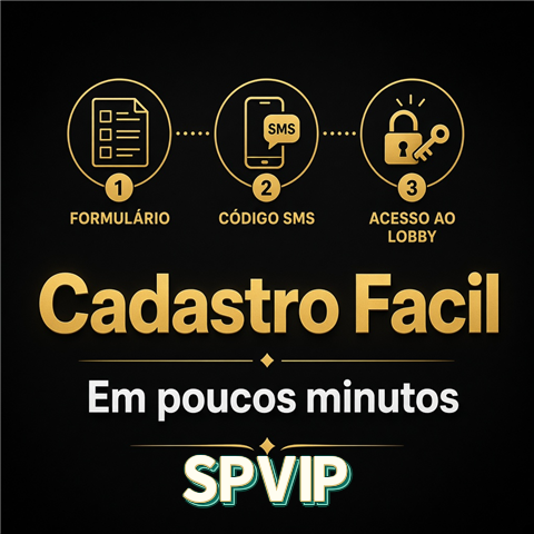 Cadastro em poucos minutos
